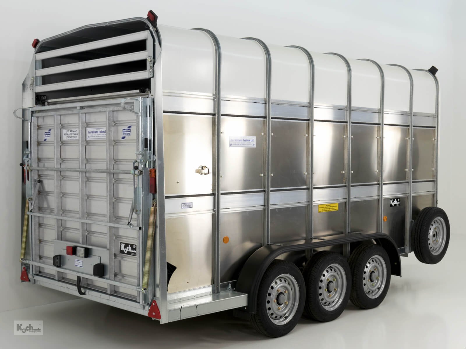 Anhänger of the type Ifor Williams Viehanhänger TA510 178x434 Höhe:213 3,5t|Tridem|Doppelstock (Vi11651939Iw), Neumaschine in Winsen (Luhe) (Picture 3)